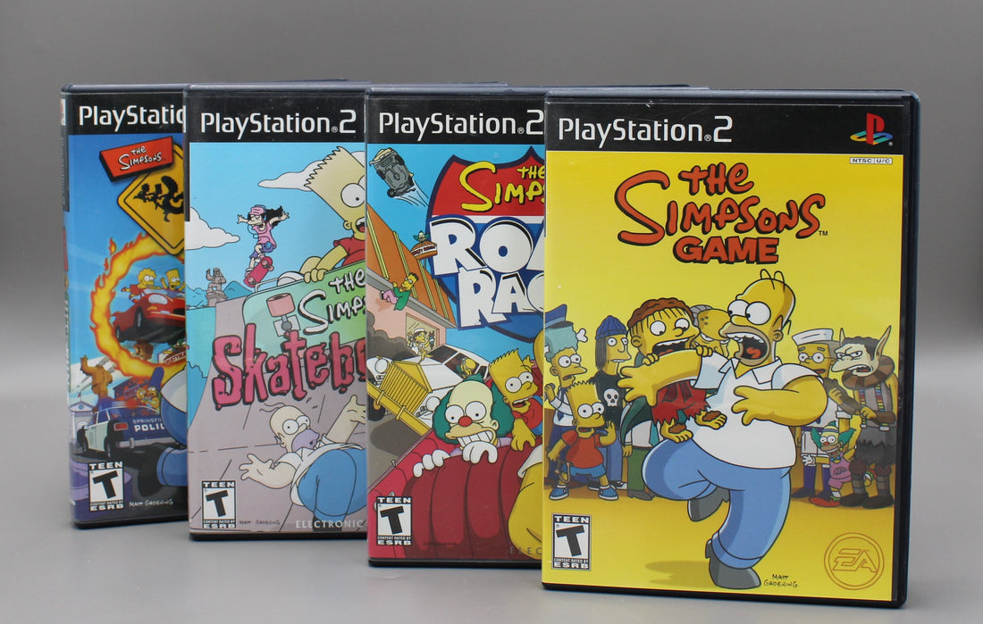 A List of What Simpsons Video Games Were Released and on What Gaming Consoles