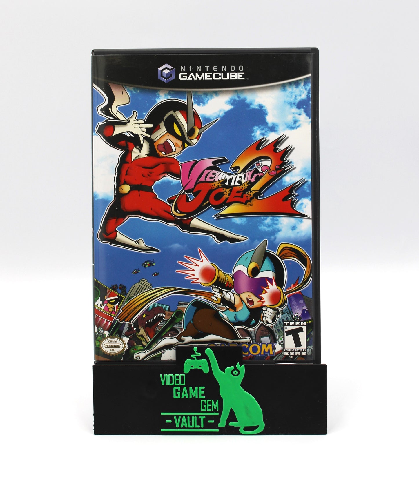 Viewtiful Joe 2 (Nintendo GameCube, 2004) Complete, CIB + Inserts!