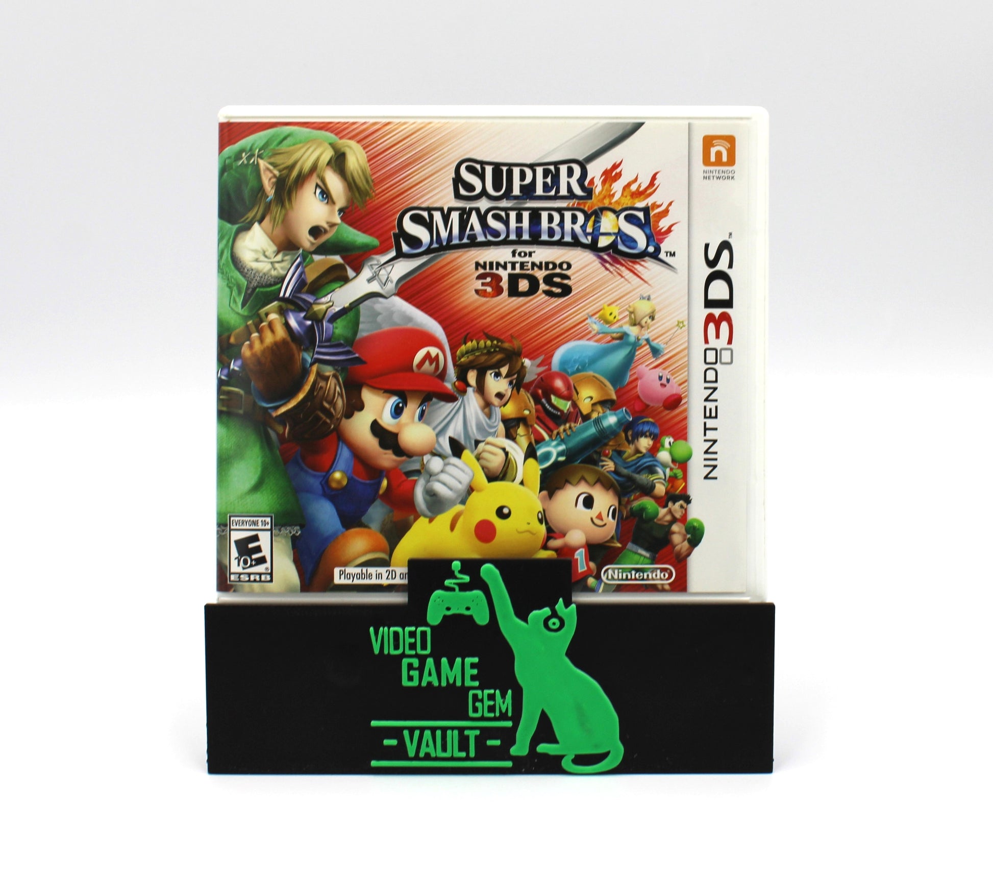 Super Smash Bros. (Nintendo 3DS, 2014) CIB + Manual, Tested! [Black Label]