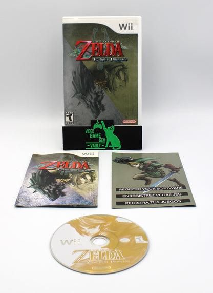 The Legend of Zelda: Twilight Princess (Nintendo Wii, 2006) CIB + Manual/Insert, Tested!