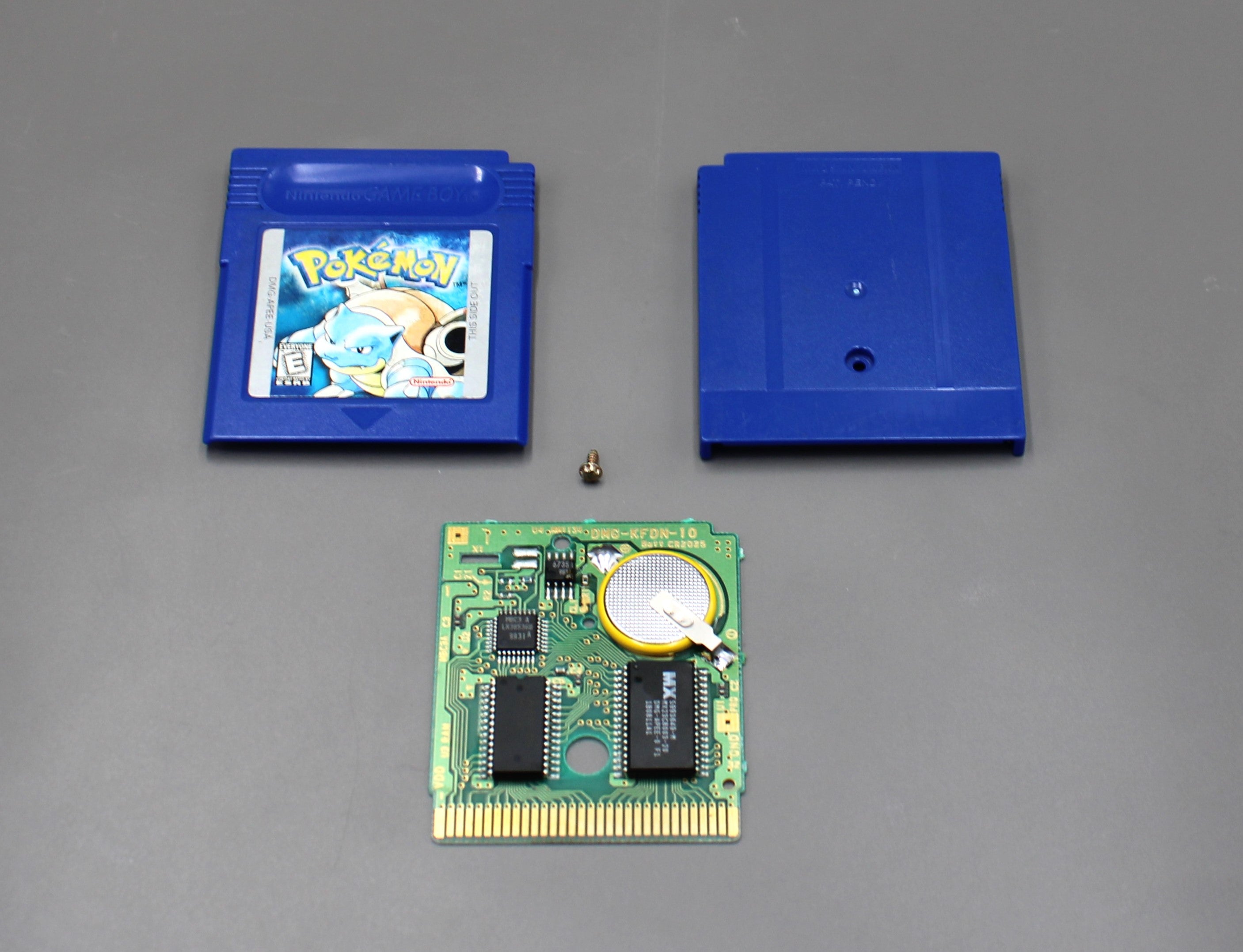 Pokemon Blue for Nintendo deals Gameboy Authentic, Cleaned & Tested New Save Battery