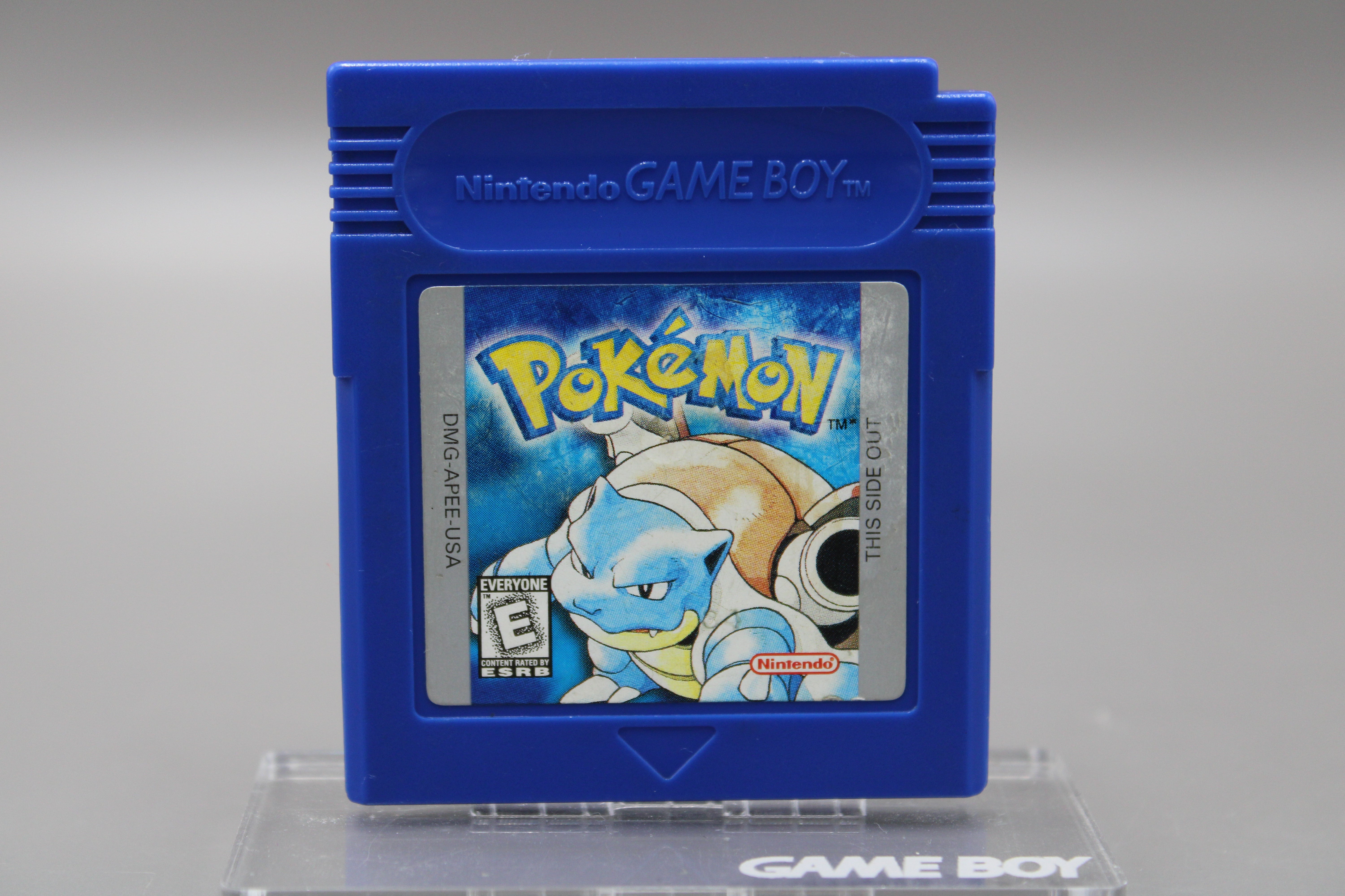 Pokemon Blue Version (Game popular Boy, 1998) Authentic! Worn Label, New Battery. Tested