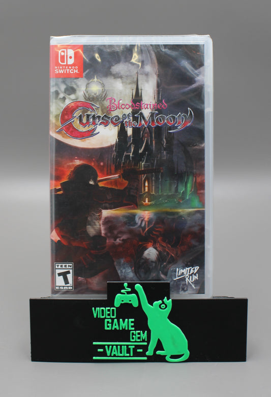 Bloodstained: Curse of the Moon (Nintendo Switch, 2019) Limited Run #31, Brand New!