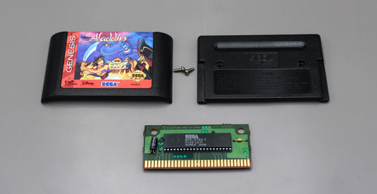 Disney's Aladdin (Sega Genesis, 1993) Game Cartridge, Cleaned & Tested!