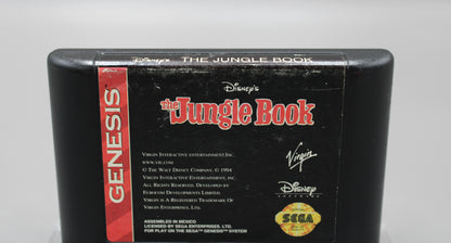 The Jungle Book (Sega Genesis, 1994) Game Cartridge, Cleaned & Tested!