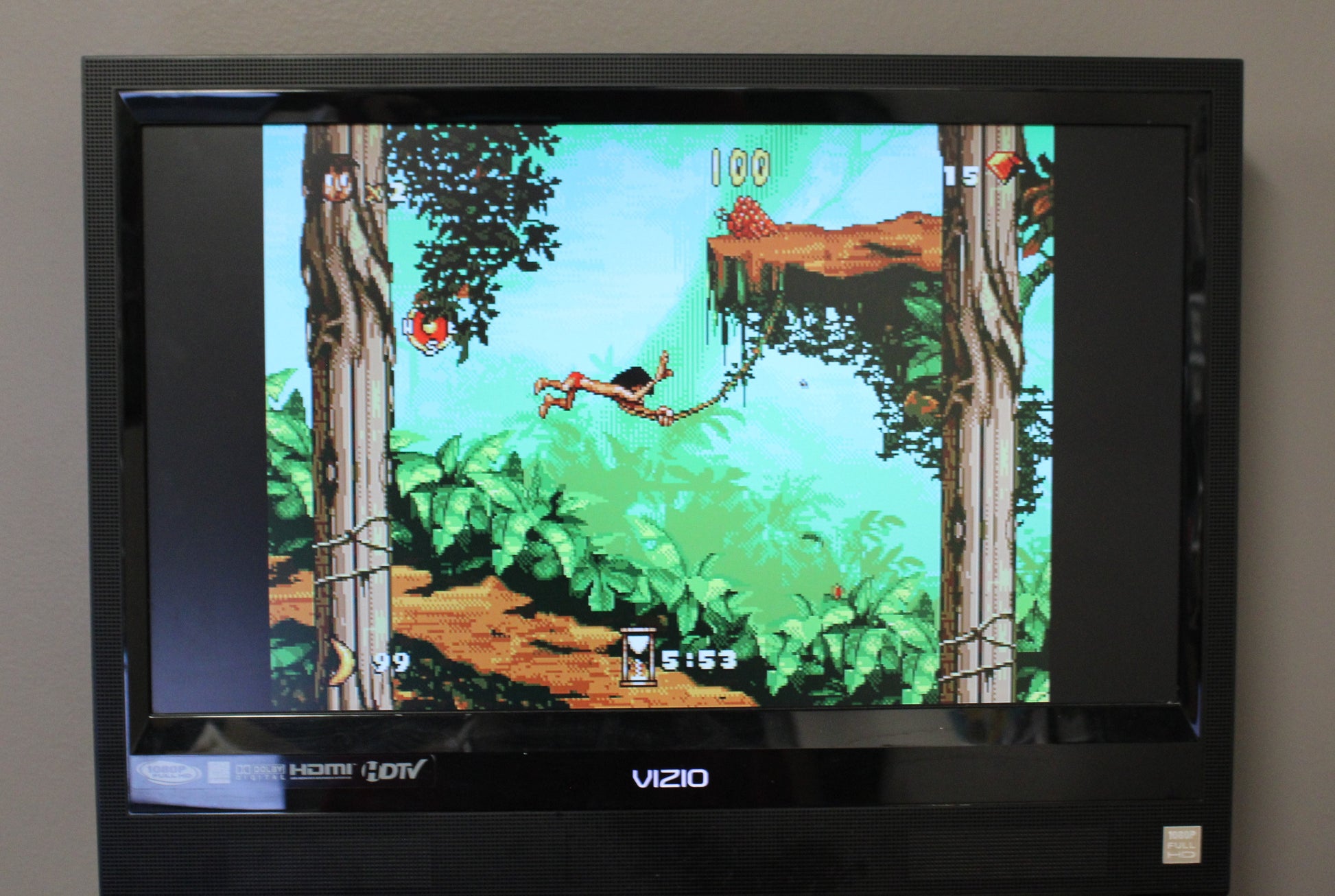 The Jungle Book (Sega Genesis, 1994) Game Cartridge, Cleaned & Tested!