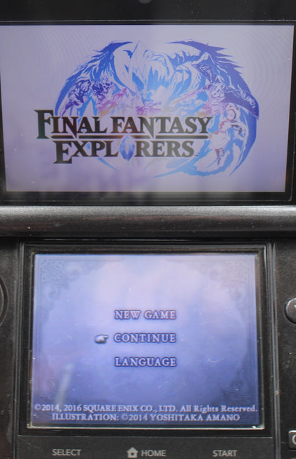 Final Fantasy Explorers (Nintendo 3DS, 2016) CIB + Manual, Tested!