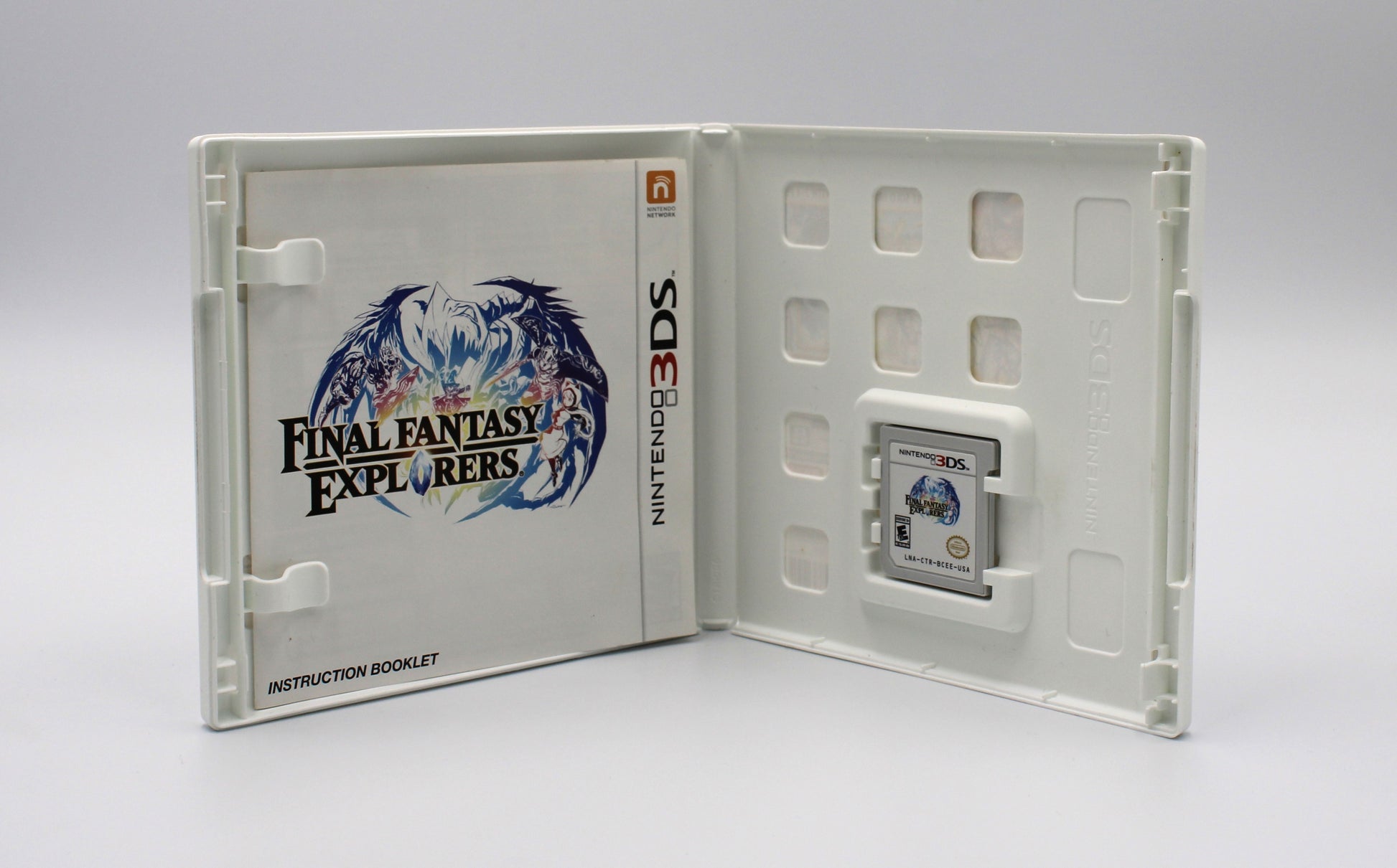 Final Fantasy Explorers (Nintendo 3DS, 2016) CIB + Manual, Tested!