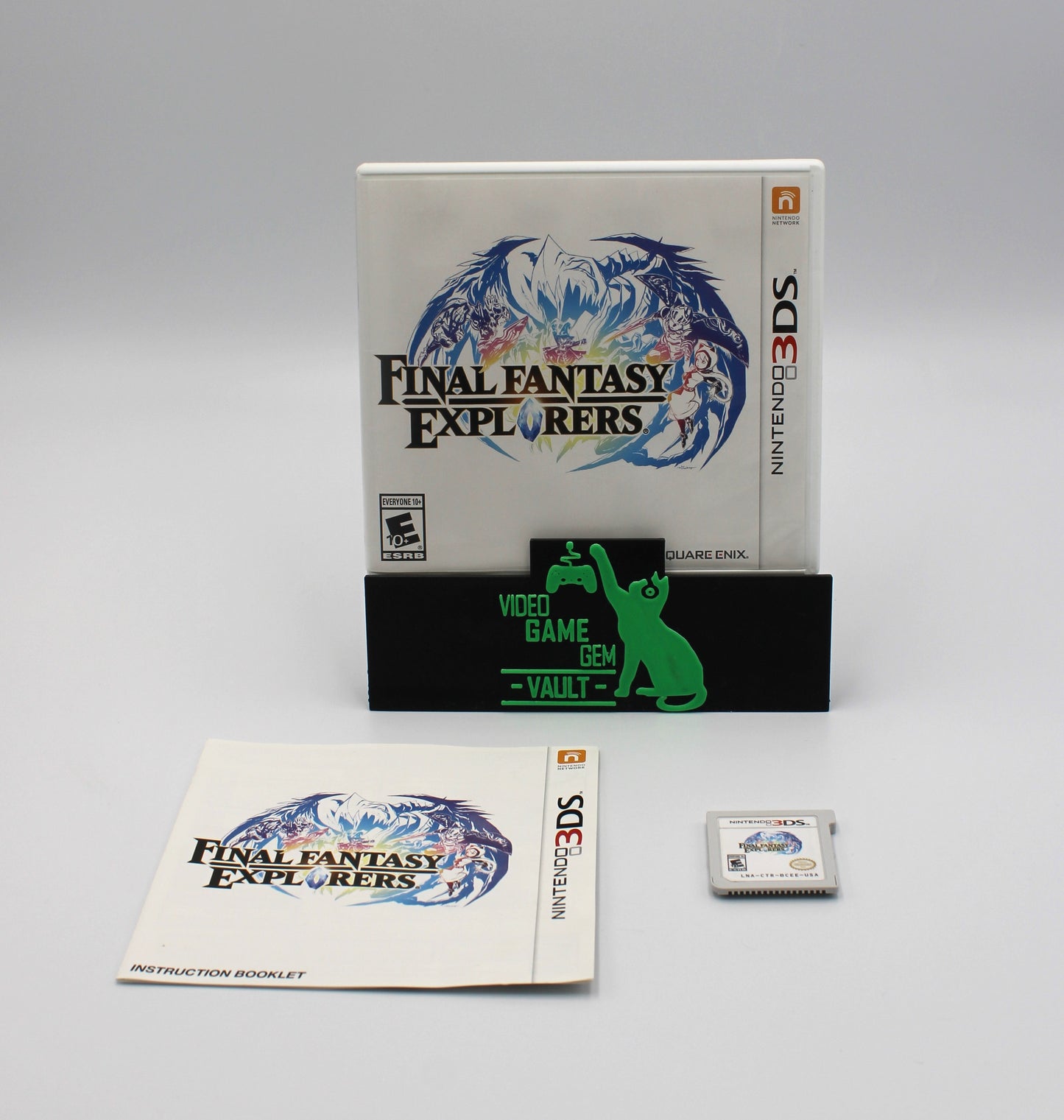 Final Fantasy Explorers (Nintendo 3DS, 2016) CIB + Manual, Tested!