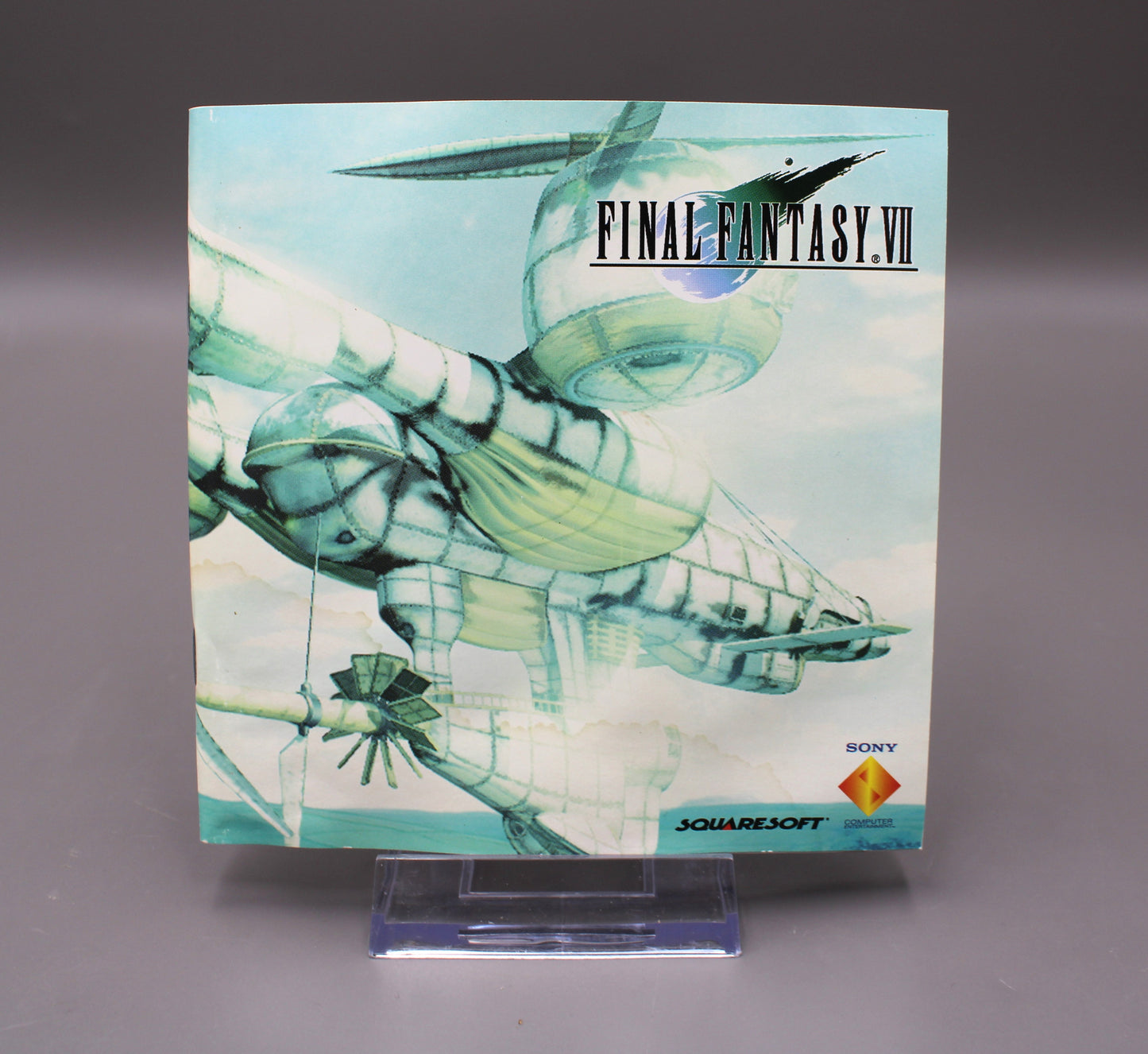 Final Fantasy VII 7 (PlayStation 1, PS1, 1997) Misprint, Black Label! CIB