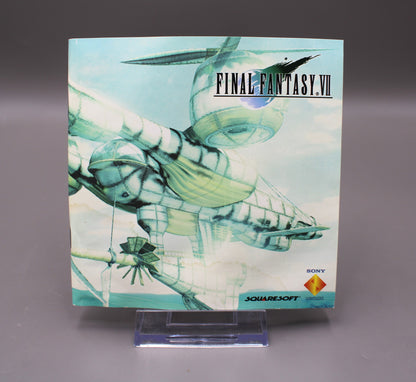 Final Fantasy VII 7 (PlayStation 1, PS1, 1997) Misprint, Black Label! CIB