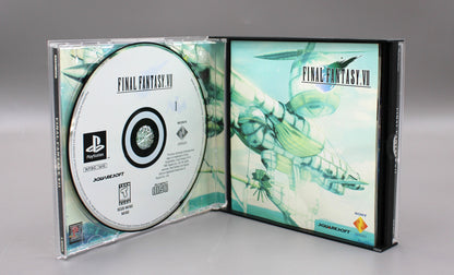 Final Fantasy VII 7 Misprint (PlayStation 1, PS1, 1997) CIB, Black Label!