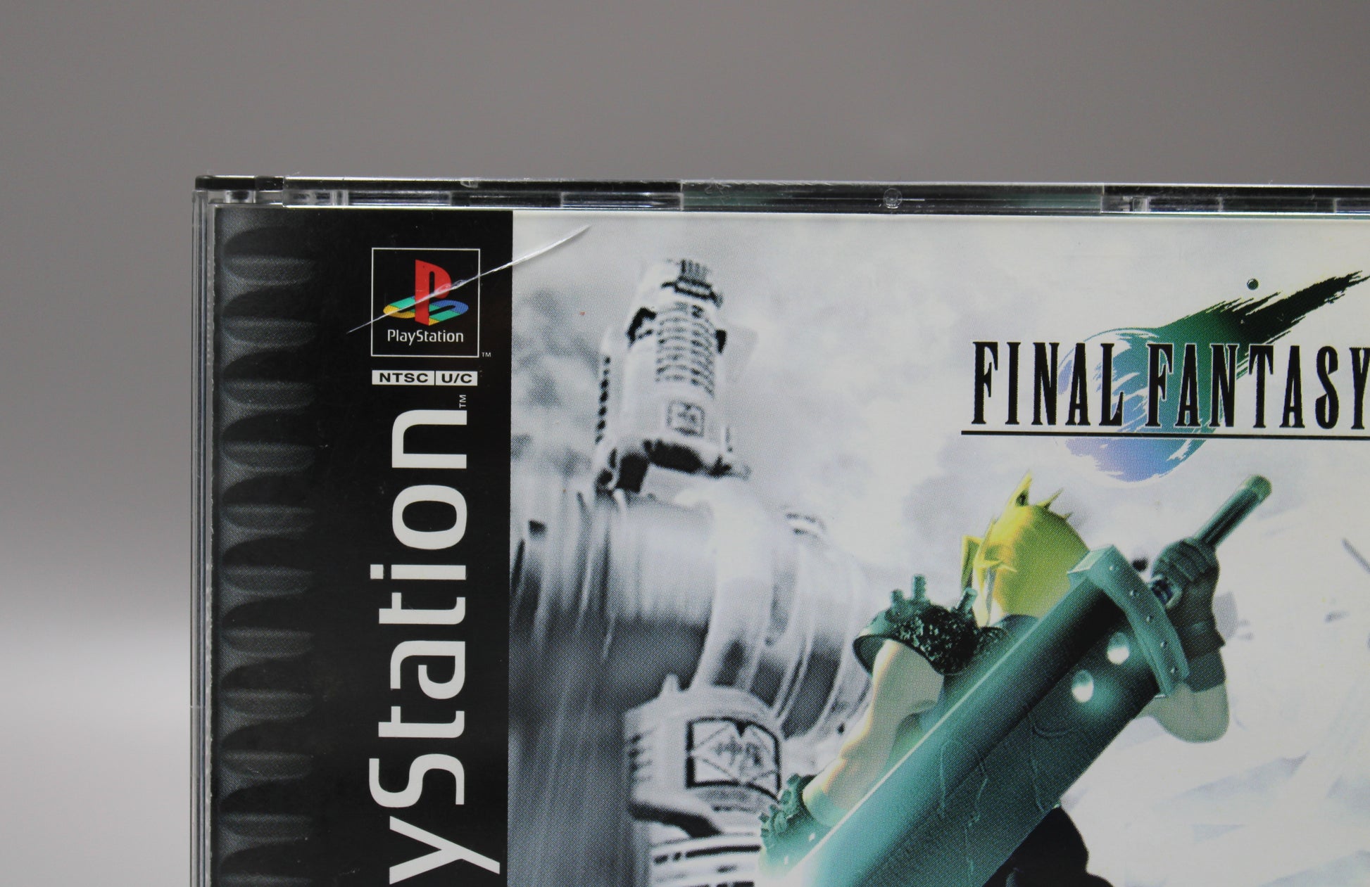 Final Fantasy VII 7 Misprint (PlayStation 1, PS1, 1997) CIB, Floating i