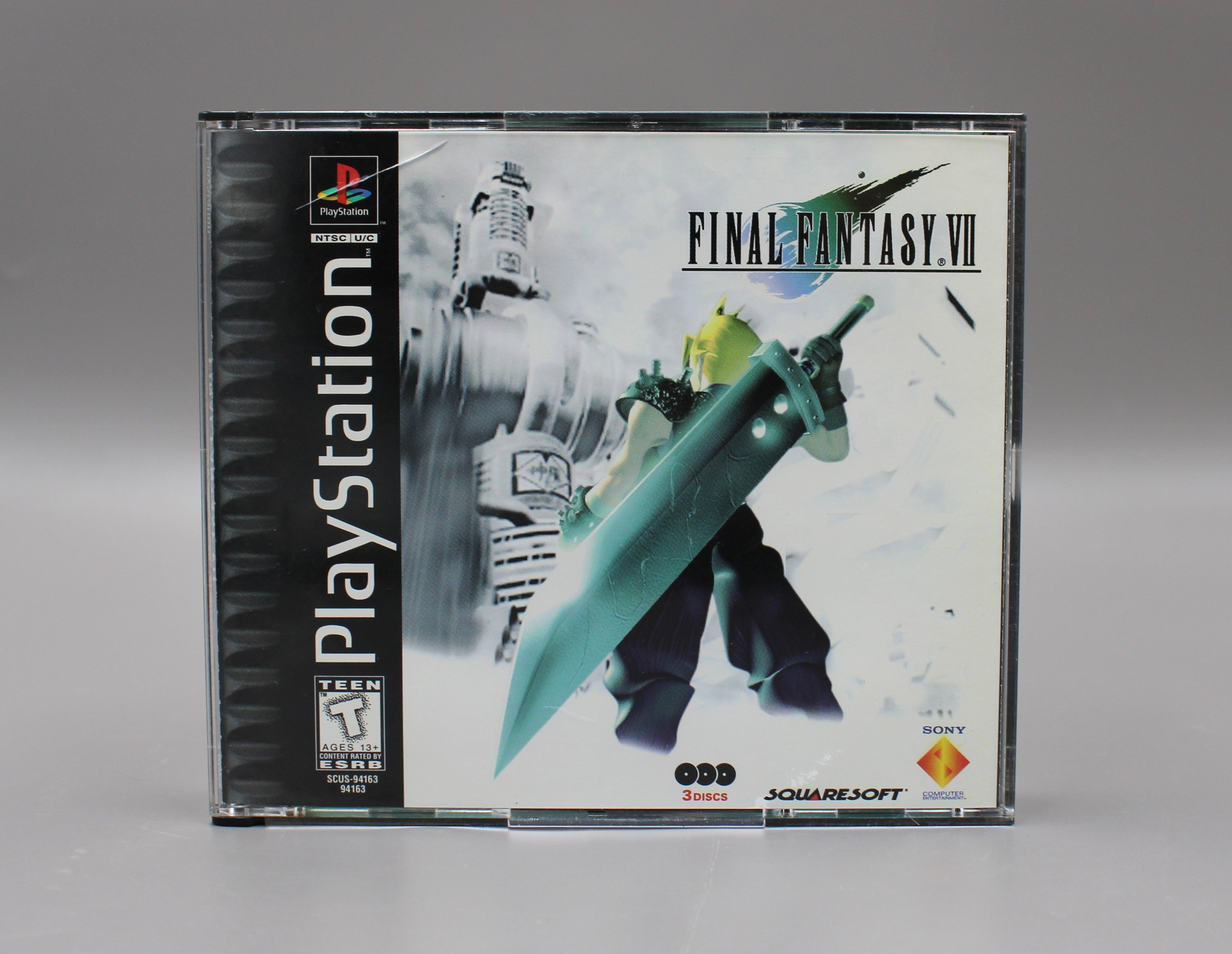 Good Final Fantasy VII on Playstation misprint