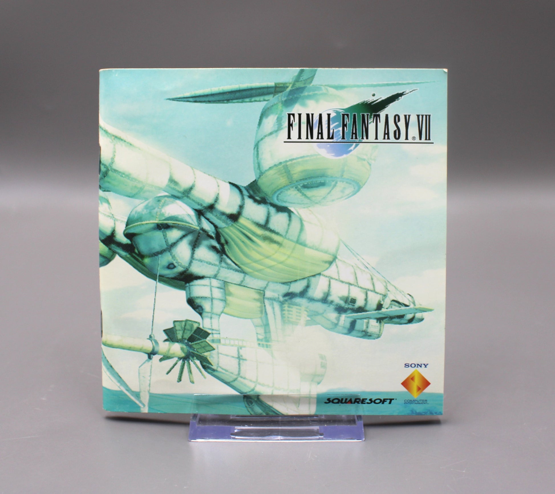 Final Fantasy VII 7 Misprint (PlayStation 1, PS1, 1997) CIB, Black Label!