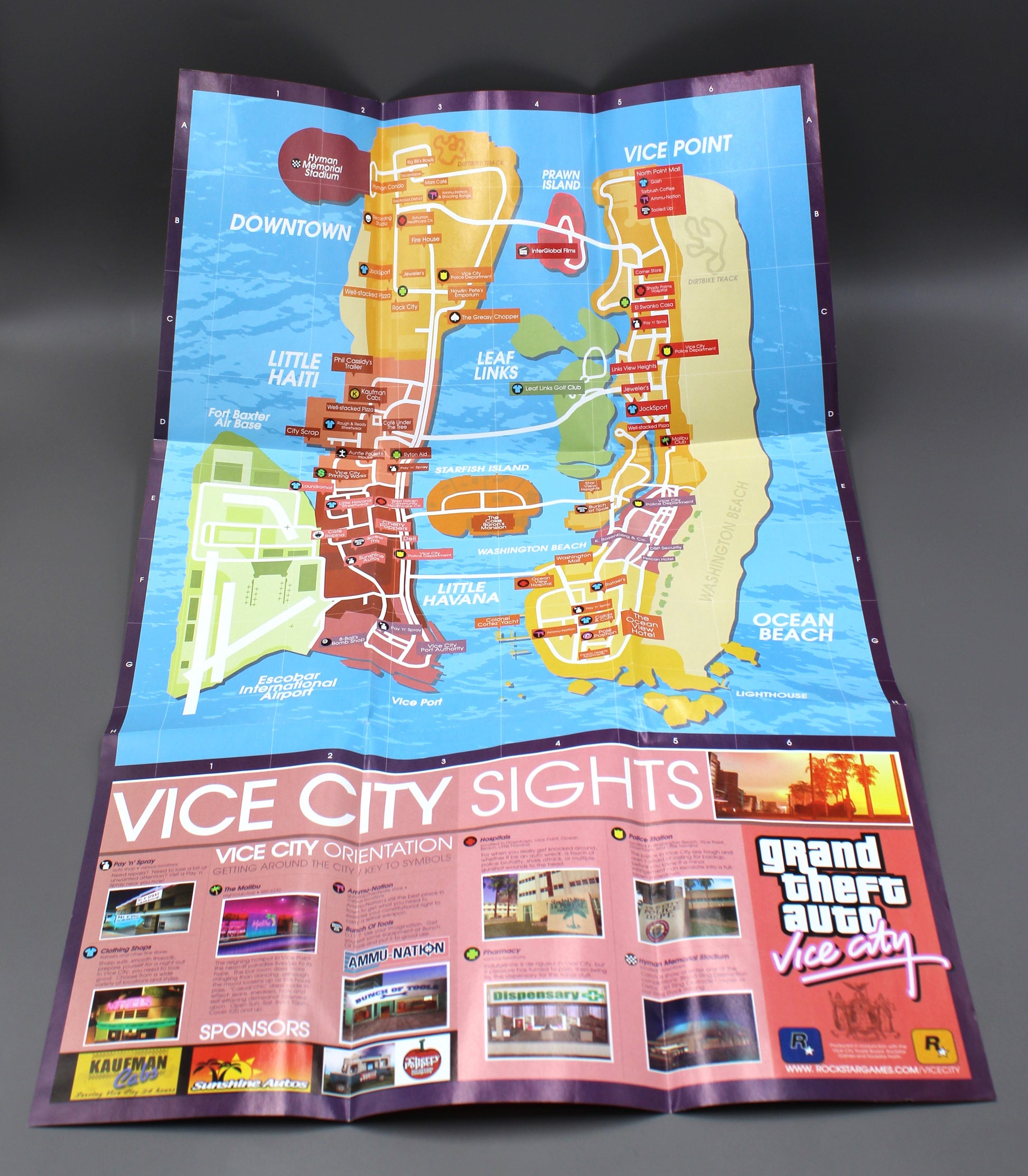 GTA Grand Theft Auto: Vice City (Xbox, 2003) CIB W/Map! Blockbuster