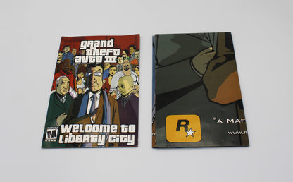 GTA Grand Theft Auto III 3 (PlayStation 2, PS2) CIB + Map/Poster & Manual!