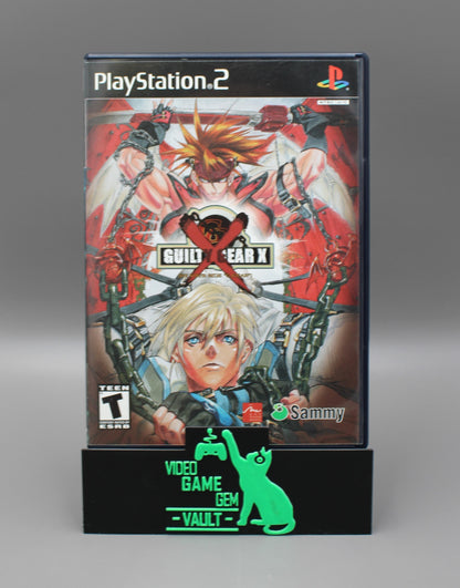 Guilty Gear X (PlayStation 2, PS2, 2001) CIB W/Registration Card, Tested!