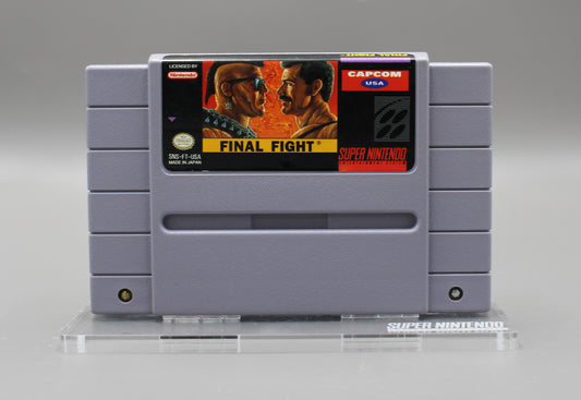 Final Fight (Super Nintendo, SNES, 1991) Game Cartridge, Cleaned & Tested!