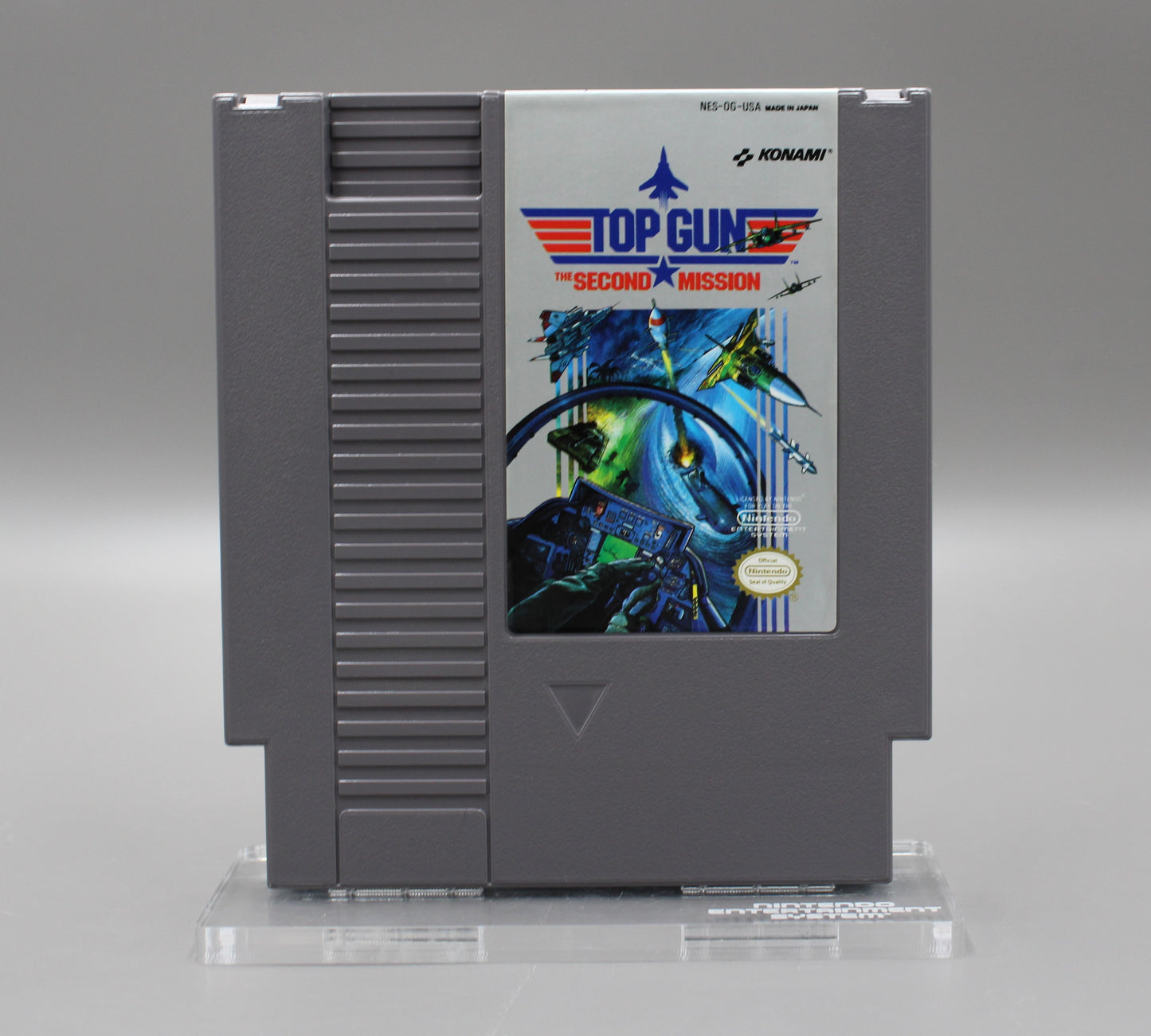 Top Gun: The Second Mission (Nintendo NES, 1990) Game Cartridge, Cleaned & Tested!