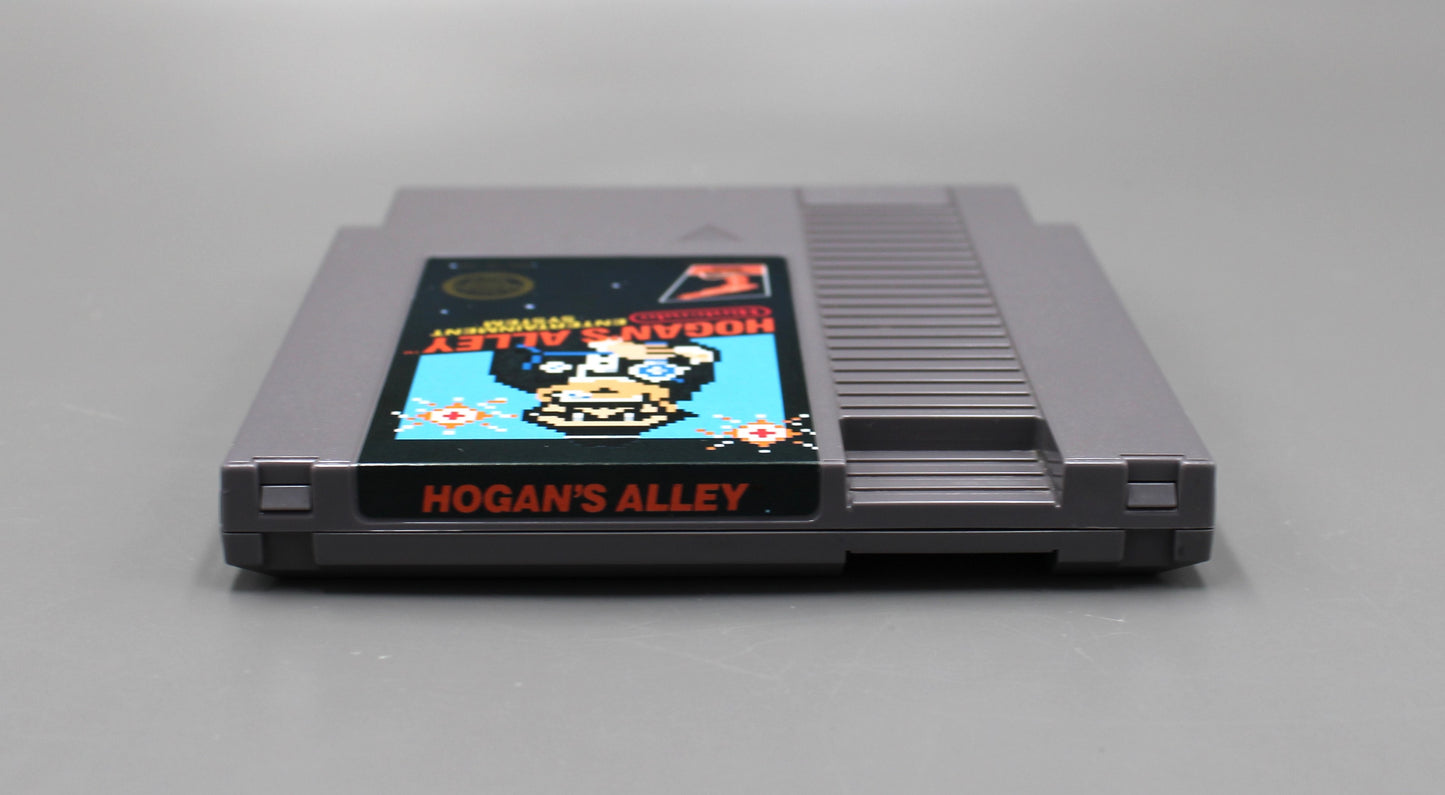 Hogan's Alley (Nintendo NES, 1985) Game Cartridge, Cleaned & Tested! [3 Screw]