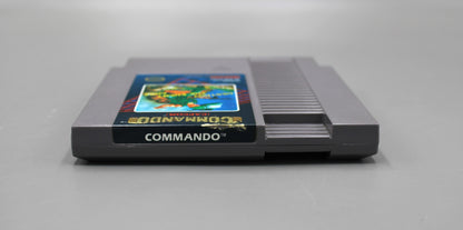 Commando (Nintendo NES, 1986) [5-Screw] Cartridge, Cleaned & Tested!