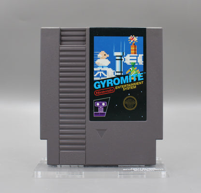 Gyromite (Nintendo NES, 1985) Game Cartridge, Cleaned & Tested! [5 Screw]