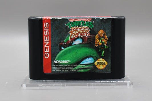 TMNT Teenage Mutant Ninja Turtles: Tournament Fighters (Sega Genesis, 1993) Game Cartridge [Konami]