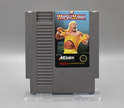 WWF Wrestlemania (Nintendo NES, 1988) Game Cartridge, Cleaned & Tested!