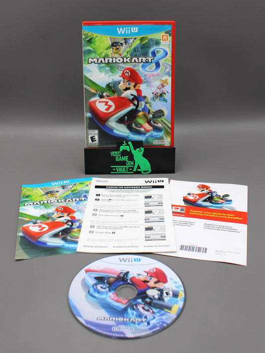 Mario Kart 8 (Nintendo Wii U, 2014) CIB, Complete W/Manual!