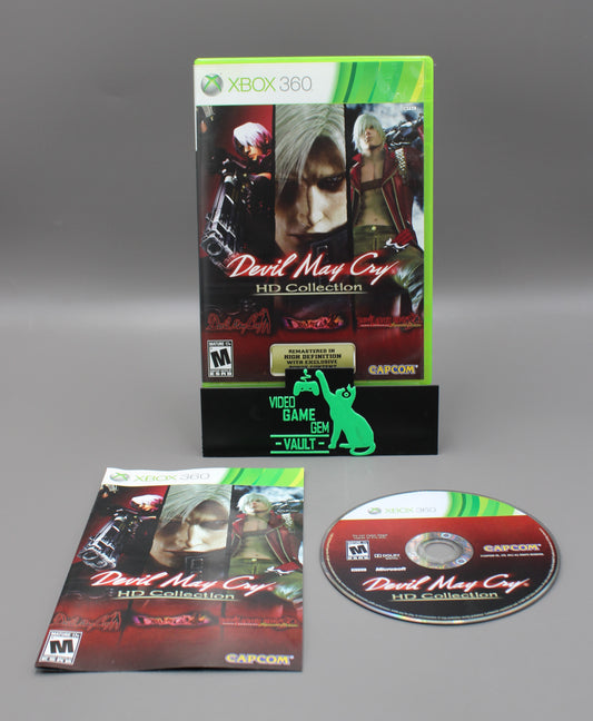 DMC Devil May Cry HD Collection (Xbox 360, 2012) CIB, Complete W/Manual!