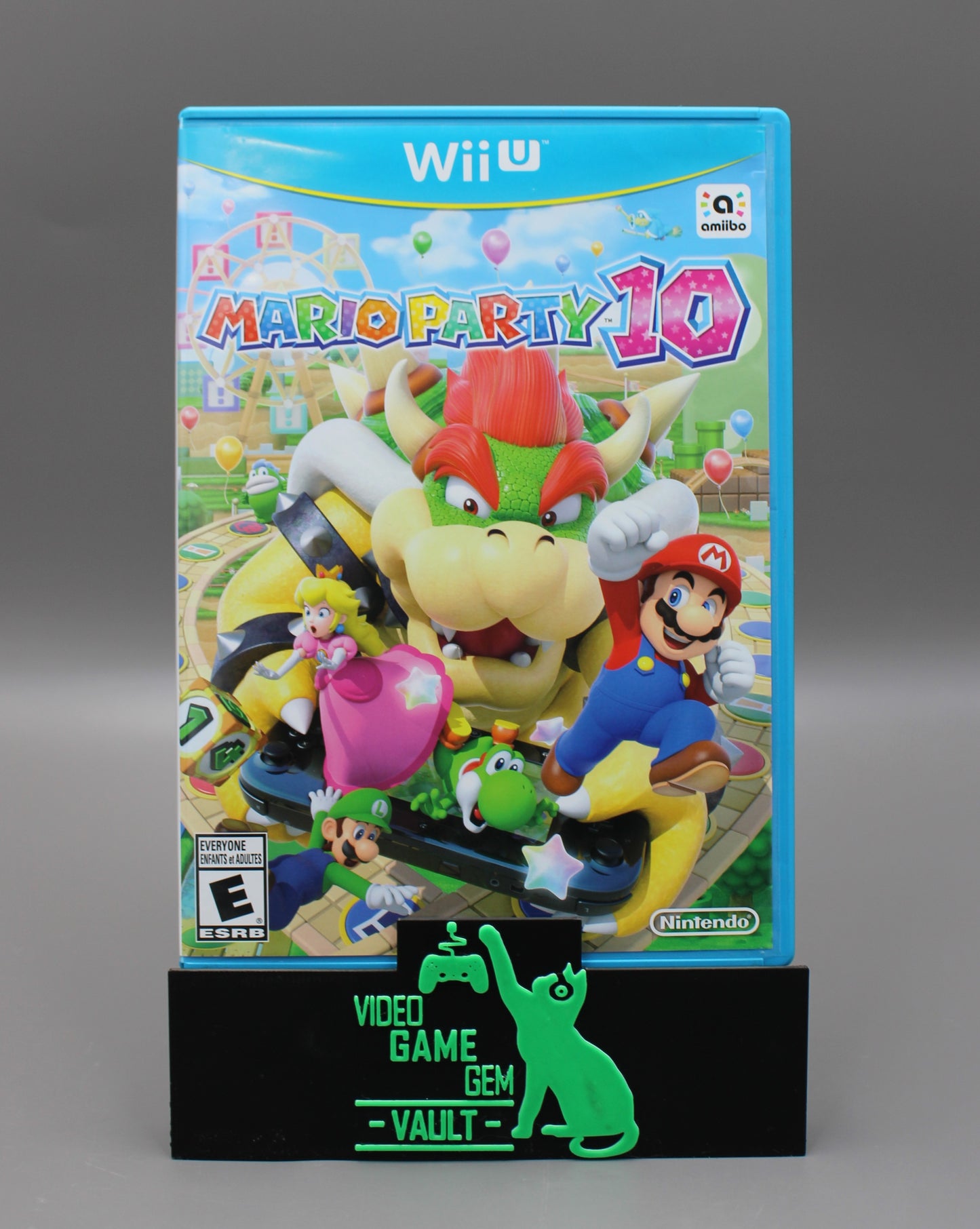 Mario Party 10 (Nintendo Wii U, 2015) CIB, Complete W/Manual!