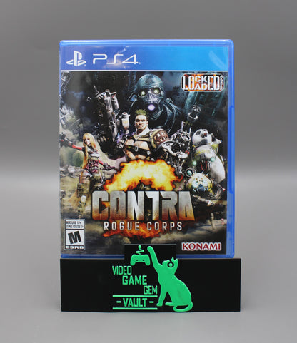 Contra: Rogue Corps (PlayStation 4, PS4, 2019) CIB W/Inserts!