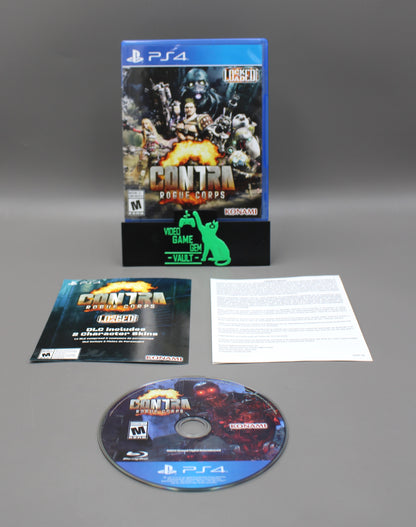 Contra: Rogue Corps (PlayStation 4, PS4, 2019) CIB W/Inserts!