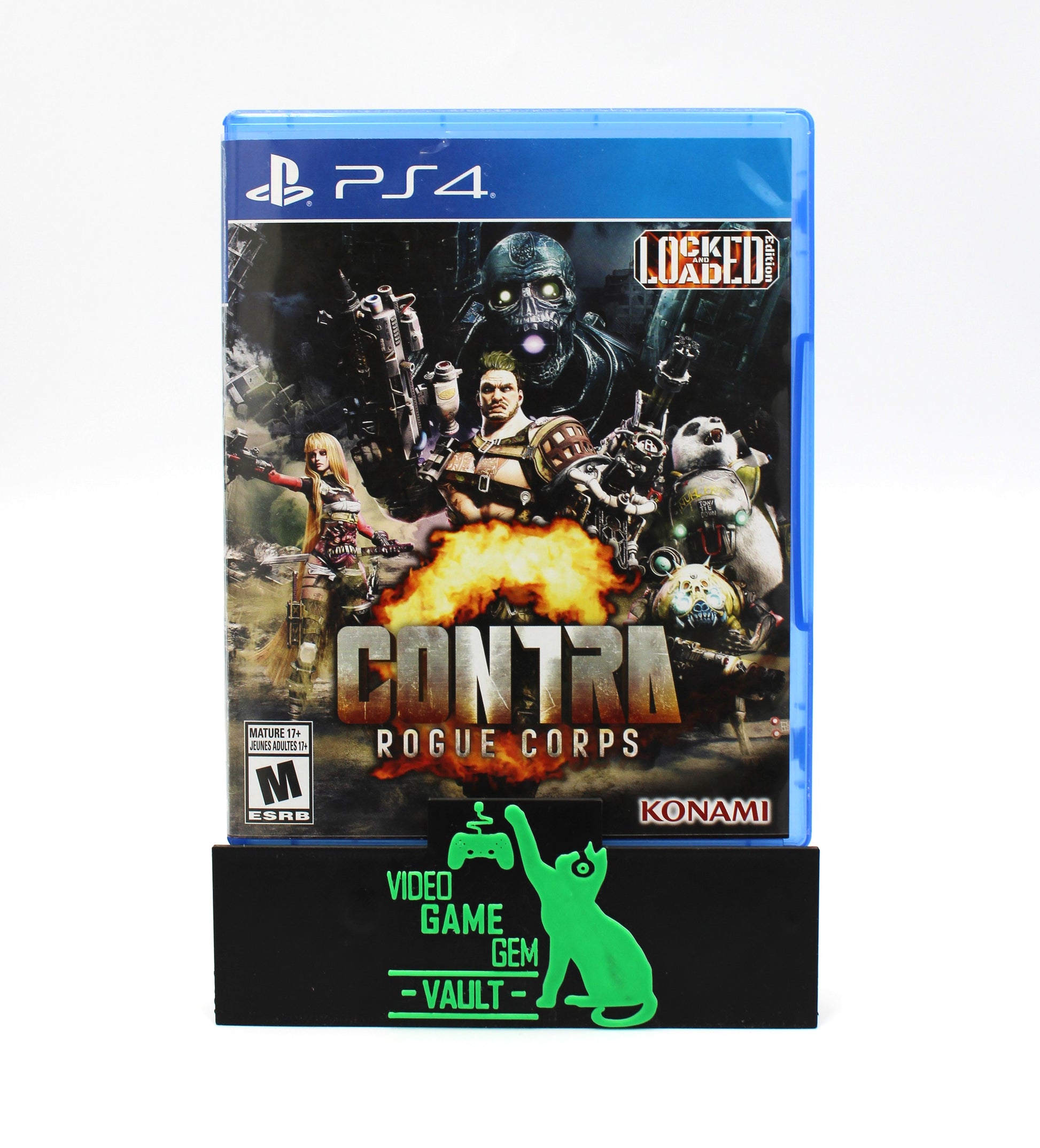 Contra: Rogue Corps (PlayStation 4, PS4, 2019) CIB W/Inserts!V