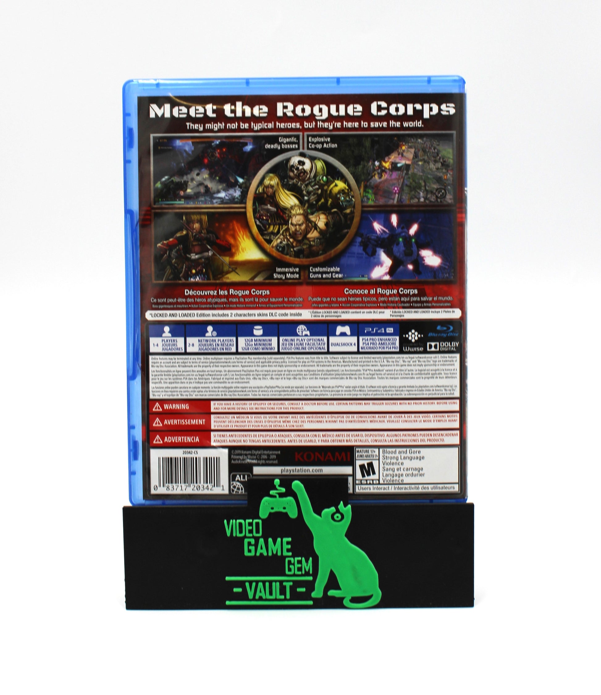 Contra: Rogue Corps (PlayStation 4, PS4, 2019) CIB W/Inserts!