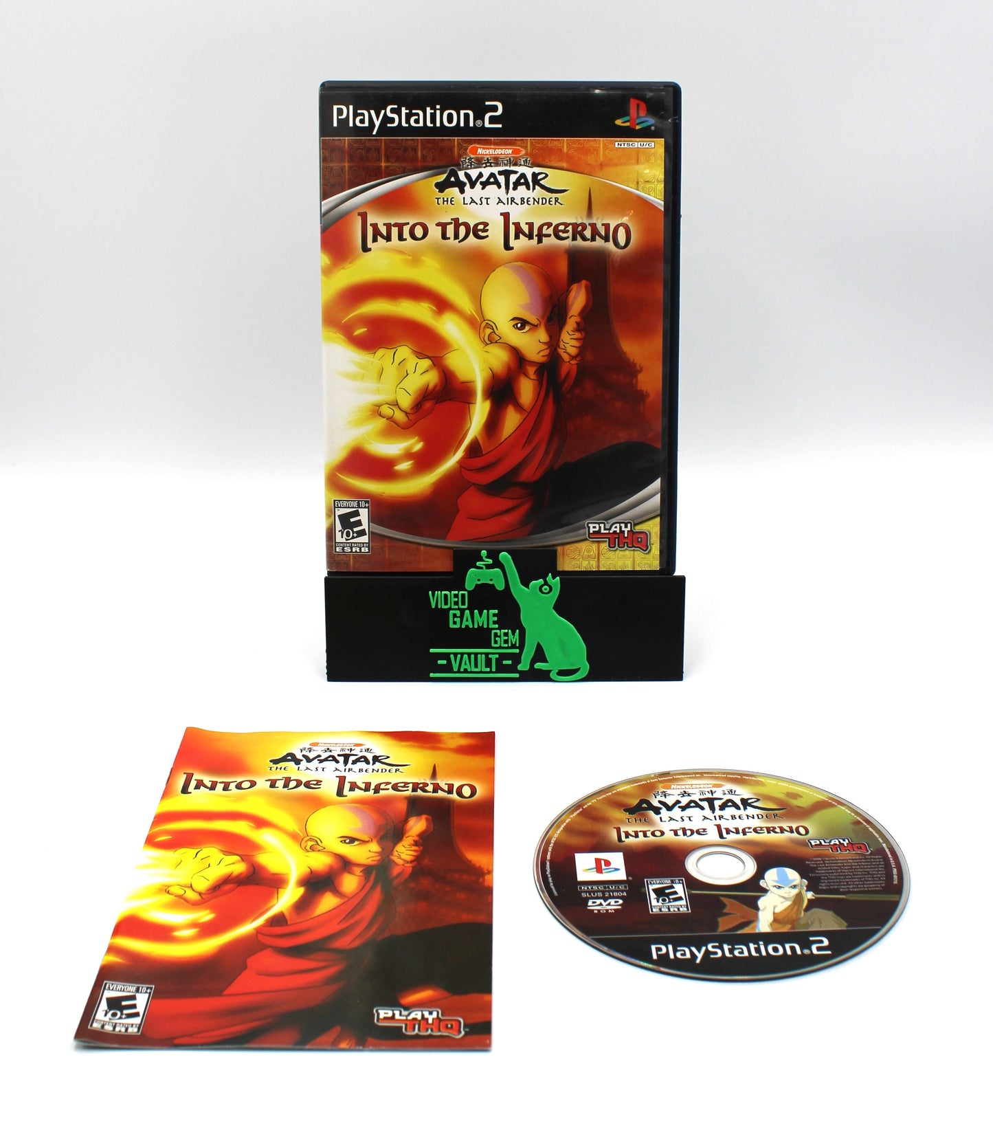 Avatar: The Last Airbender - Into The Inferno (PlayStation 2, PS2, 2008) CIB + Manual, Tested!