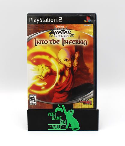 Avatar: The Last Airbender - Into The Inferno (PlayStation 2, PS2, 2008) CIB + Manual, Tested!