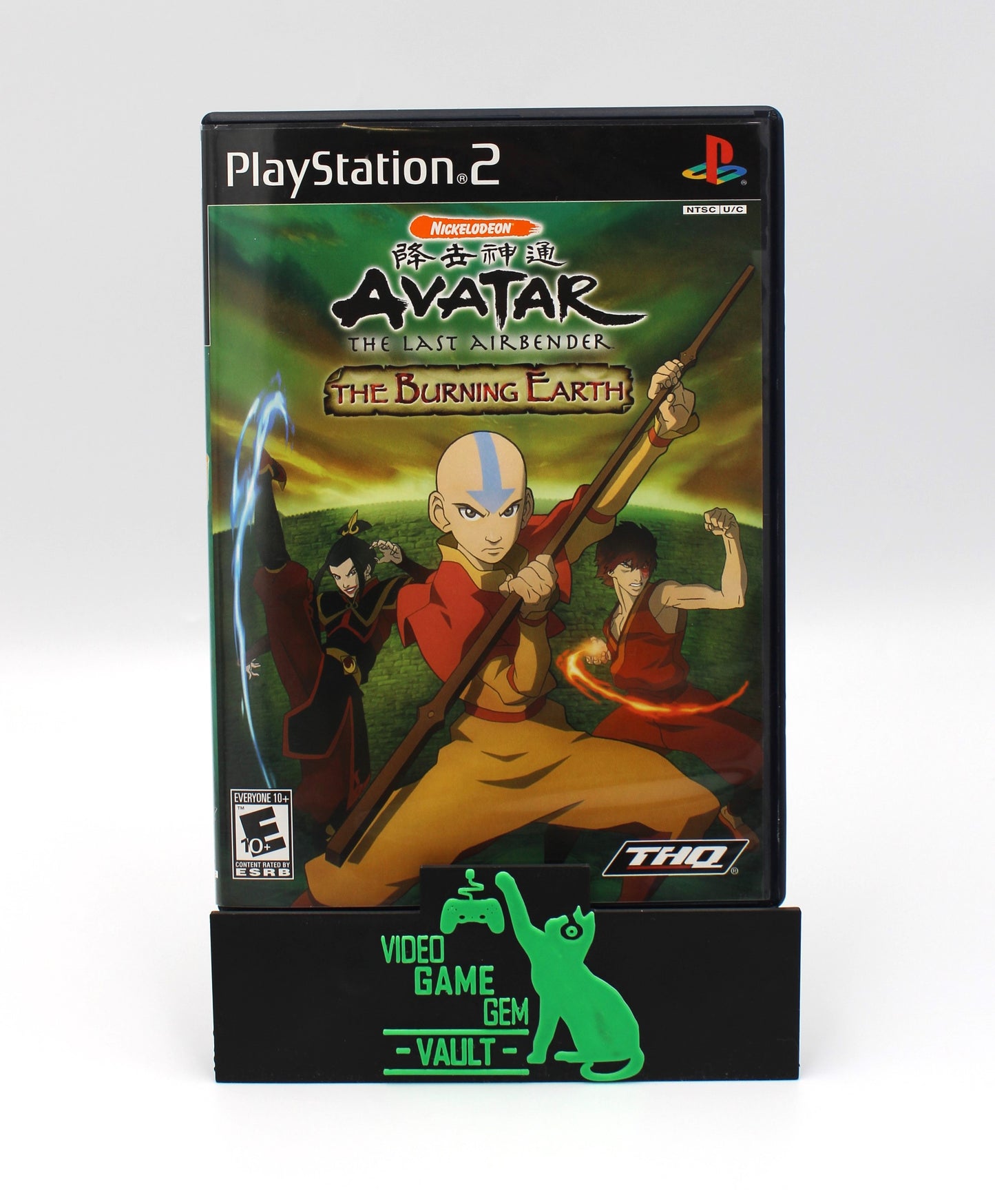 Avatar: The Last Airbender - The Burning Earth (PlayStation 2, PS2, 2007) CIB + Manual, Tested!