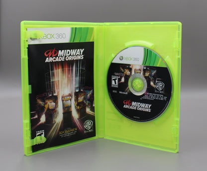 Midway Arcade Origins (Xbox 360, 2012) CIB, Complete & Tested!