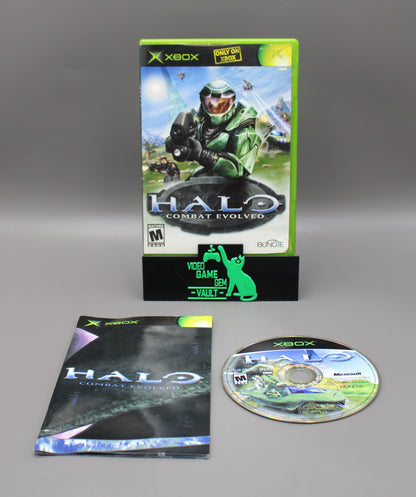 Halo: Combat Evolved (Microsoft Xbox, 2001) CIB, 1st Print, Black Label!