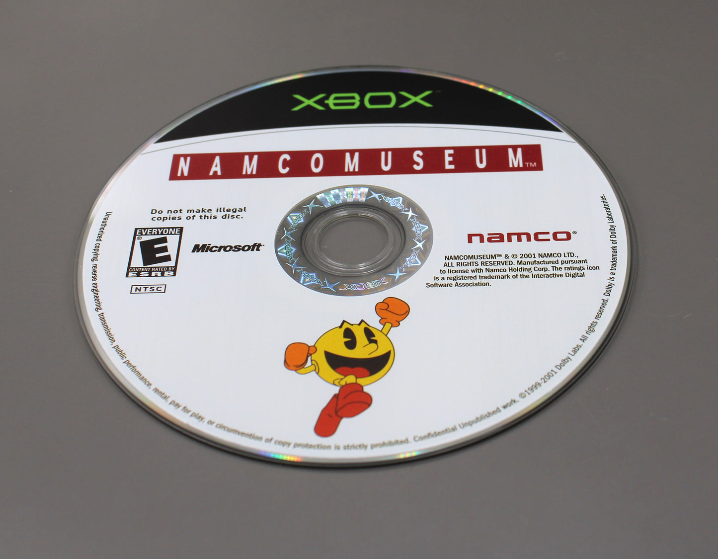 Namco Museum (Microsoft Xbox, 2002) CIB W/Manual, Tested!