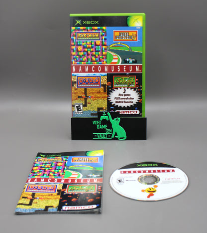 Namco Museum (Microsoft Xbox, 2002) CIB W/Manual, Tested!