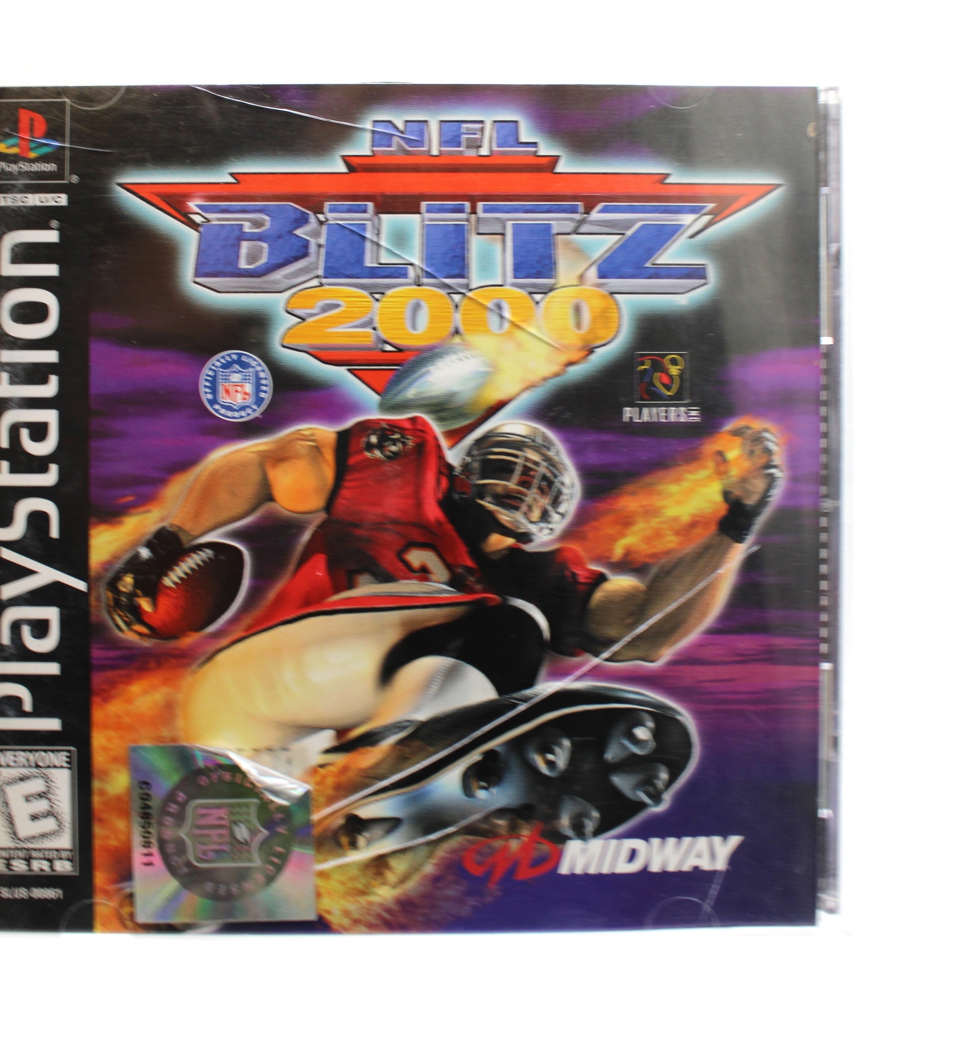 NFL Blitz 2000 (Sony PlayStation 1, PS1, 1999) CIB W/Reg Card [Black Label]