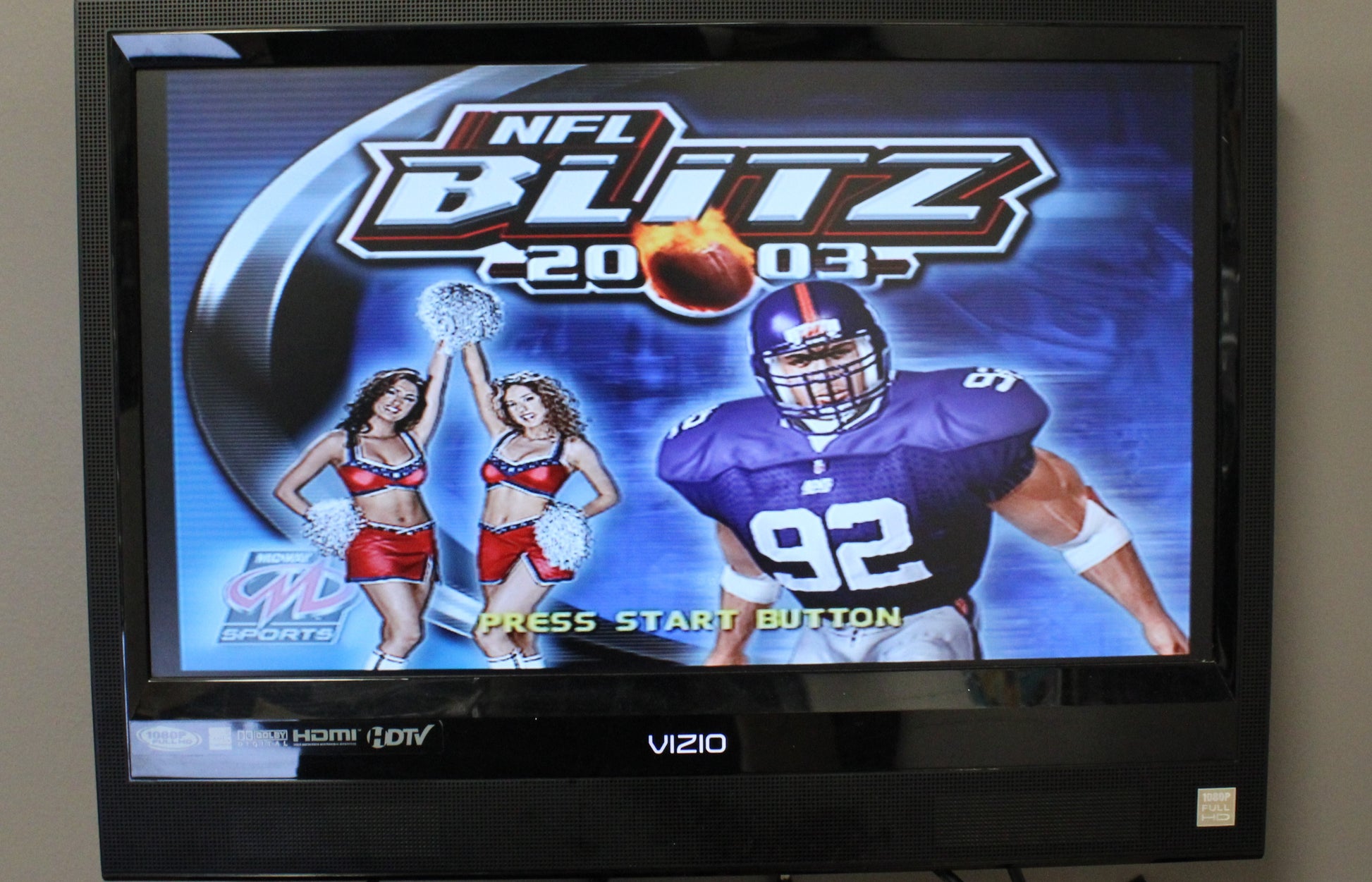 NFL Blitz 2003 (PlayStation 2, PS2, 2002) CIB W/Registration Card!