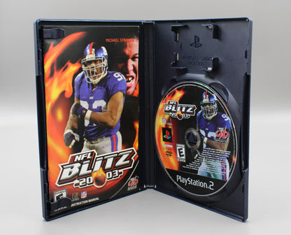 NFL Blitz 2003 (PlayStation 2, PS2, 2002) CIB W/Registration Card!