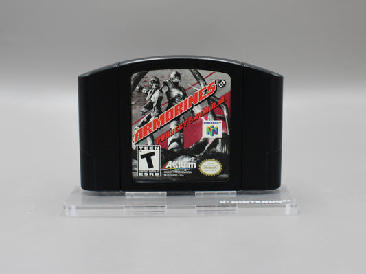 Armorines: Project S.W.A.R.M. (Nintendo 64, N64, 2000) Game Cartridge, Tested!