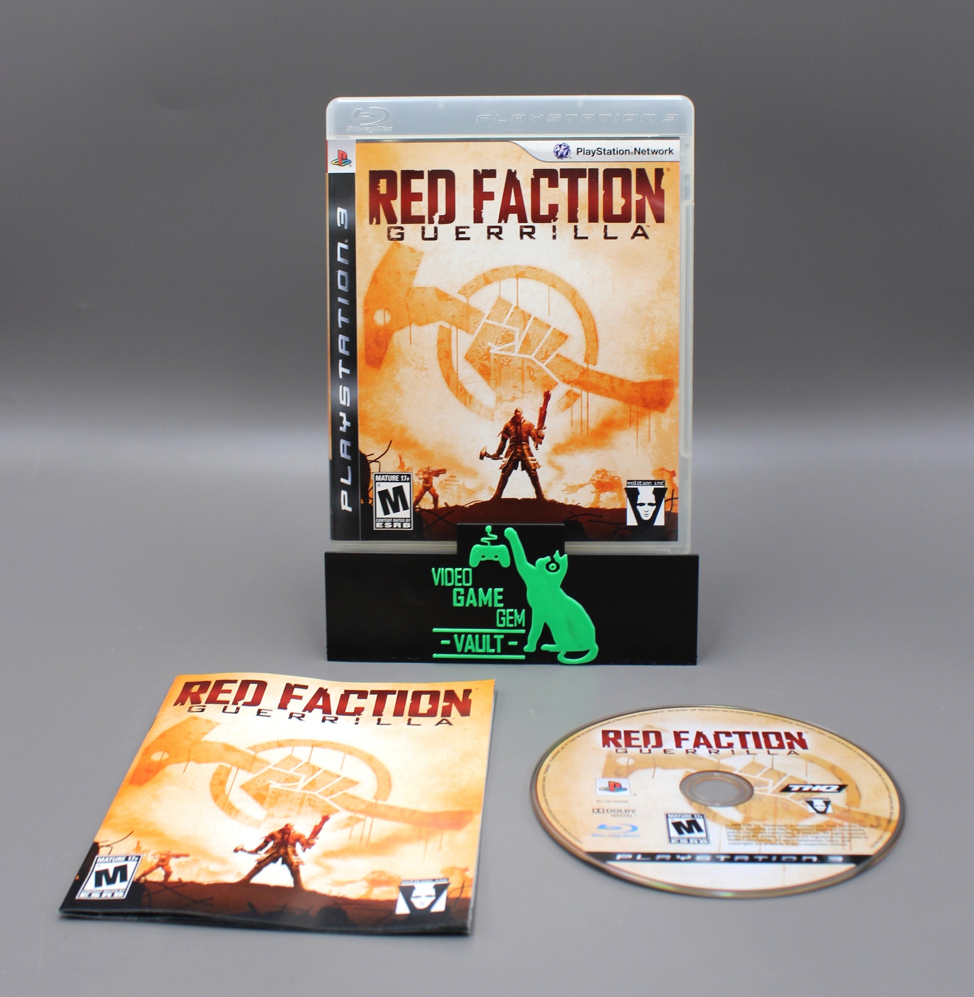 Red Faction: Guerrilla (Sony PlayStation 3, PS3, 2009) CIB W/Manual, Tested!