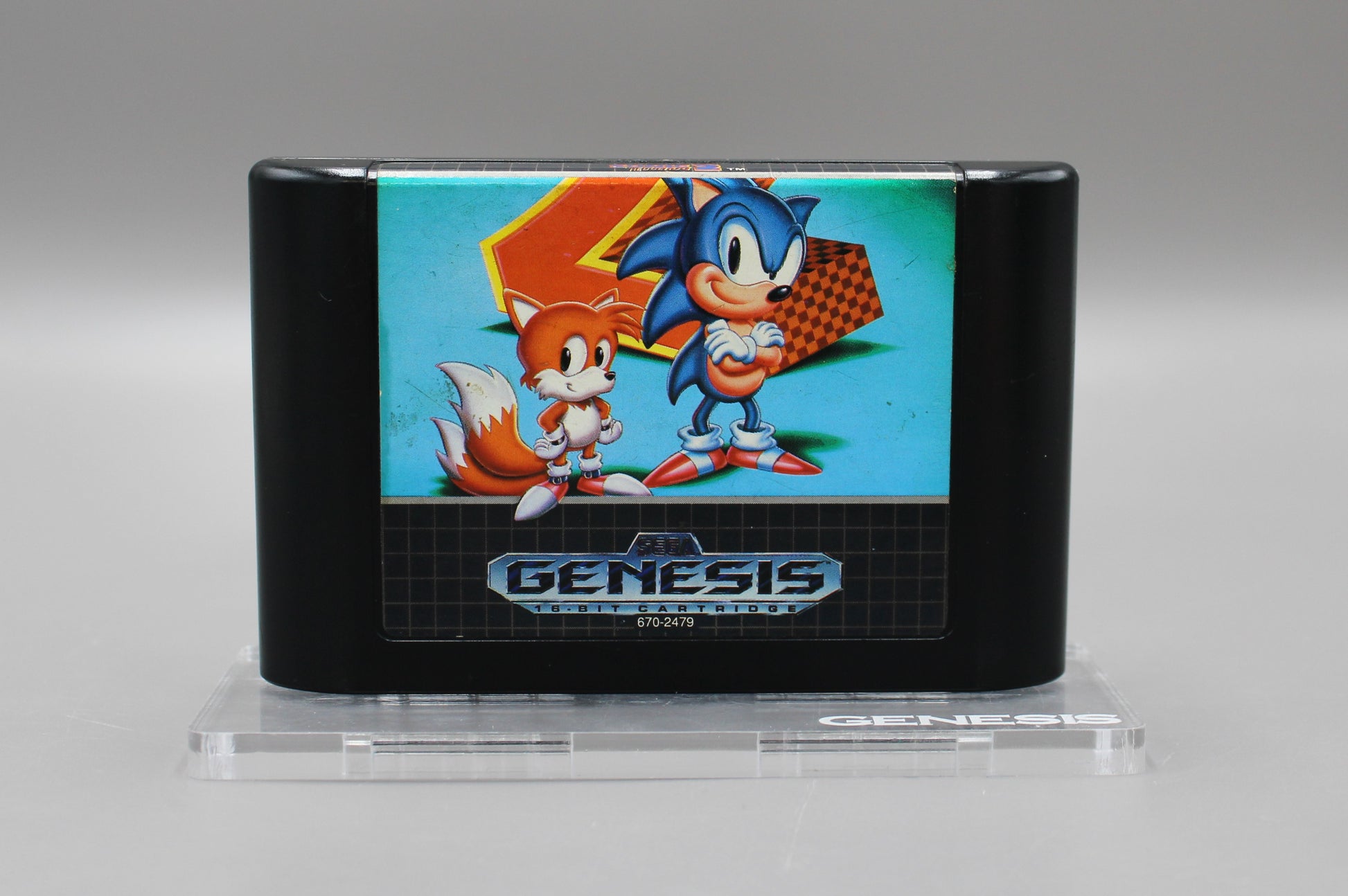 Sonic The Hedgehog 2 (Sega Genesis, 1992) CIB W/Manual, Retail Version!