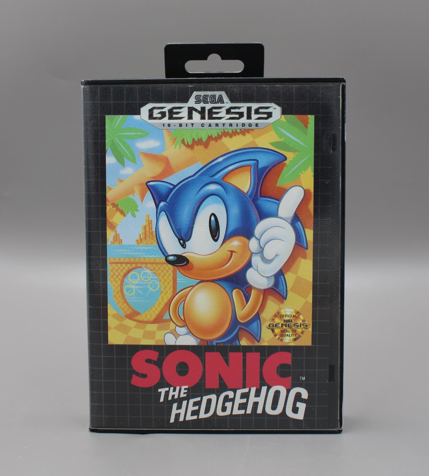 Sonic The Hedgehog (Sega Genesis, 1991) CIB W/Manual, Retail Version!